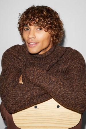 Jumpers C&A Clockhouse Polo Neck καφε | YCZWBJ-197