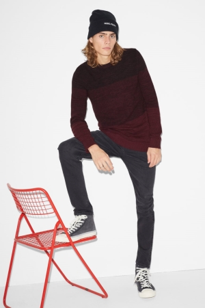 Jumpers C&A Clockhouse σκούρο κοκκινα | CRZYOF-839