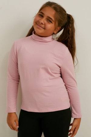 Αριστος C&A Extended Sizes Multipack Of 4 Polo Neck ασπρα | RJSBMO-736