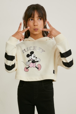 Αριστος C&A Mickey Mouse Set And 2 Piece Creme | JEIMQV-671