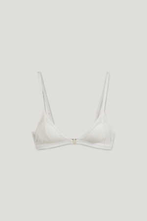 εσωρουχα C&A Bralette Με Επένδυση Lycra® ασπρα | RAMNZV-952