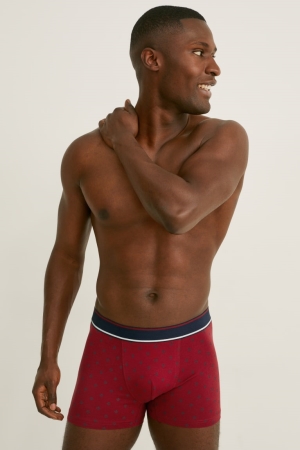 εσωρουχα C&A Multipack Of 5 Trunks Lycra® μπορντο | VQIXDN-146