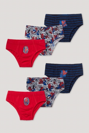 εσωρουχα C&A Multipack Of 6 Spider-man Briefs Organic βαμβακερα κοκκινα | GDBIWC-234