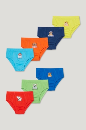 εσωρουχα C&A Multipack Of 7 Paw Patrol Briefs Organic βαμβακερα κοκκινα κίτρινα | SANVUL-518