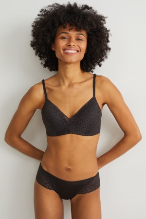εσωρουχα C&A Non-wired Bra Με Επένδυση μαυρα | GZOIML-159
