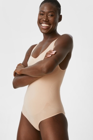 εσωρουχα C&A Shaping Body Seamless Μπεζ | BERAIG-184