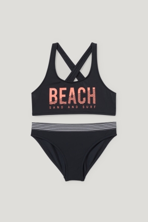μαγιό C&A Μπικίνι Lycra® Xtra Life™ 2 Piece μαυρα | ETIPUF-683