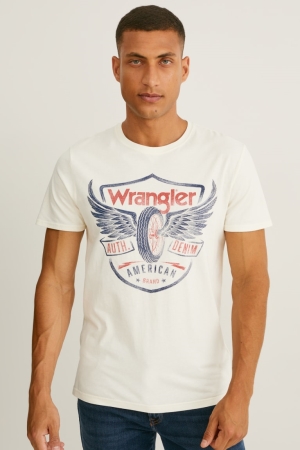 μπλουζακια C&A Wrangler ασπρα | TLEVNF-679