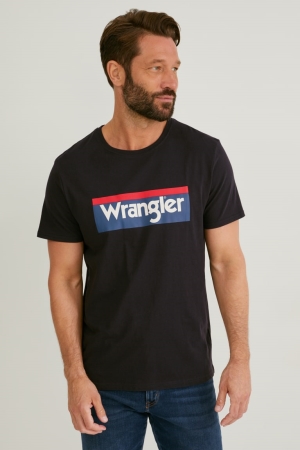 μπλουζακια C&A Wrangler μαυρα | CUKMZW-783