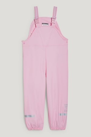 μπουφαν C&A αδιαβροχα Dungarees ροζ | FVHTZD-307
