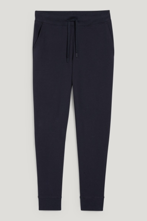 παντελόνι C&A Basic Joggers With Organic βαμβακερα σκούρο μπλε | SHBKVZ-802