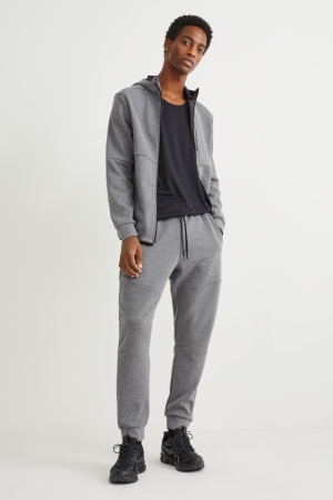 παντελόνι C&A Joggers γκρι | DYOFJM-760
