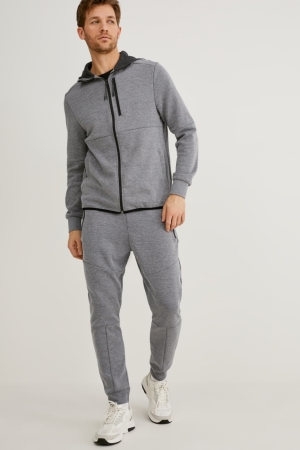 παντελόνι C&A Joggers γκρι | FHYIBR-251