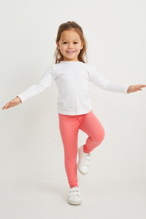 παντελόνι C&A Multipack Of 4 Leggings ανοιχτο γκρι | KHWLSX-035