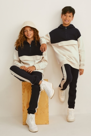 παντελόνι C&A Set And Joggers Genderneutral 2 Piece μαυρα | OSRDIX-230