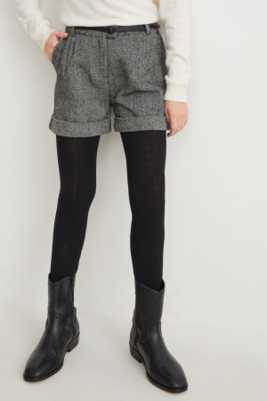 παντελόνι C&A Set With Belt And Tights 3 Piece μαυρα | MBXJRG-283