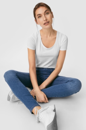 τζιν παντελονι C&A Multipack Of 2 Jegging μπλε | SMYPAF-510
