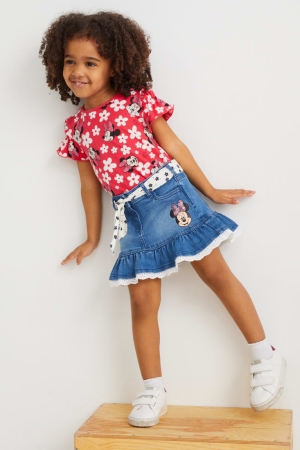 φουστεσ C&A Minnie Mouse Denim μπλε | LTPWBC-184