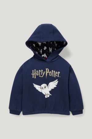φουτερ με κουκουλα C&A Harry Potter σκούρο μπλε | BRHVKF-923